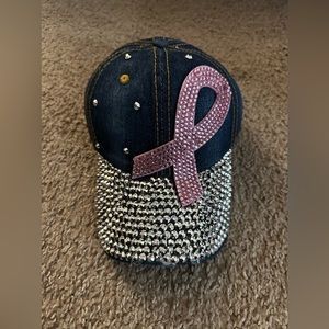Breast cancer awareness hat